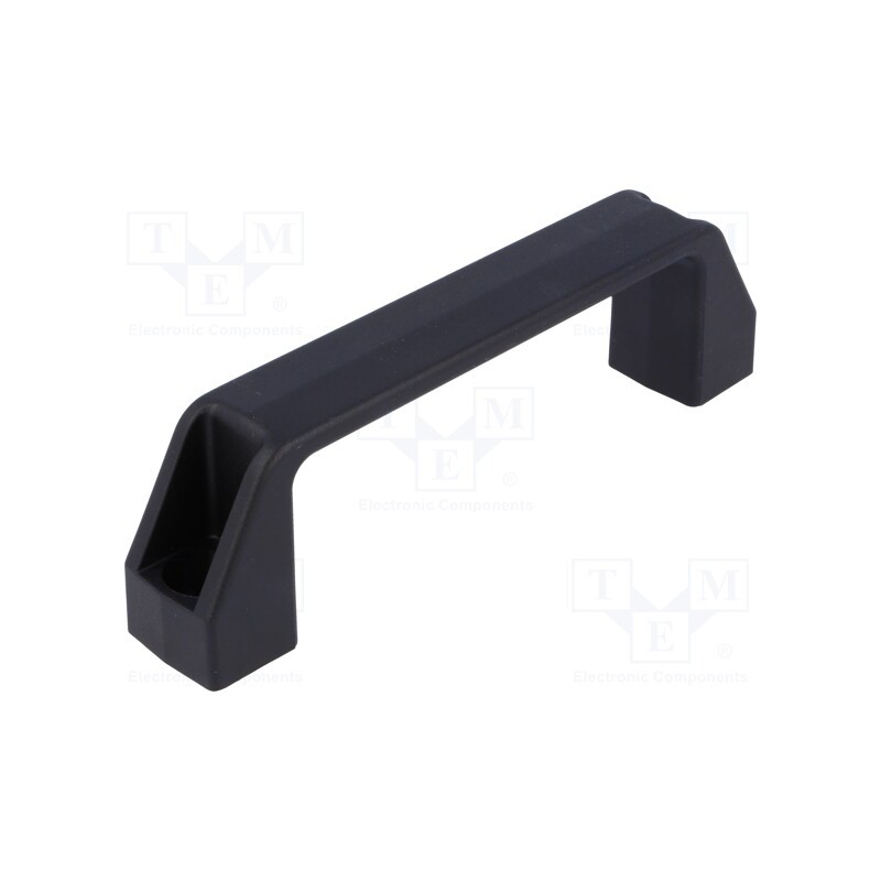 1 pcs x ELESA+GANTER - 37183 - Handle, technopolymer PA, black, H: 46mm, L: 160mm, W: 27mm, F2: 2.6kN