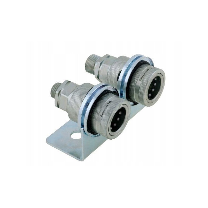 Warynski euro pushpul double quick connector holder