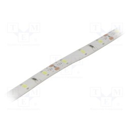 1 m x OPTOFLASH - OPWH3528-6012EG - LED tape, white cold, 3528, 12V, LED/m: 60, 8mm, white PCB, 120°