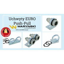Warynski euro pushpul double quick connector holder