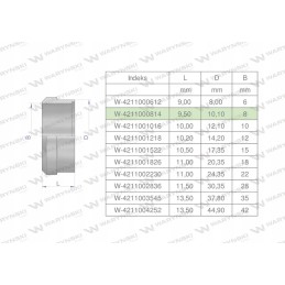 Hydraulic cutting ring dpr08l s 08l 0