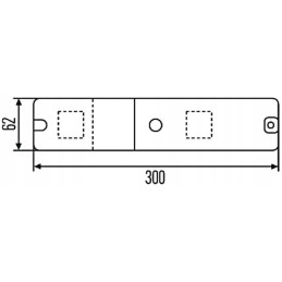 Orange red rectangular lamp shade 30