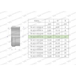 Hydraulic cutting ring dpr12l s 12l 1
