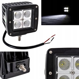 LED work lamp 4 LED 16W 1400lm flood
