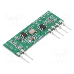 1 pcs x RADIOCONTROLLI - RC-TFSK4-433N - Module: RF, FM transmitter, FSK, 433.92MHz, 2.2÷3.6VDC, 10dBm, THT