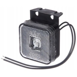 Square LED marker lamp 12 24v with cable