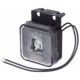 Square LED marker lamp 12 24v with cable