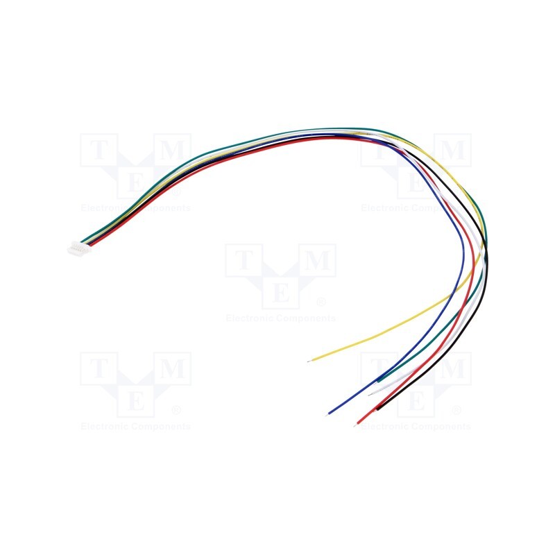 1 pcs x POLOLU - 6-PIN FEMALE JST SH-STYLE CABLE 30CM - Cable, JST SH, 300mm, PIN: 6, 28AWG