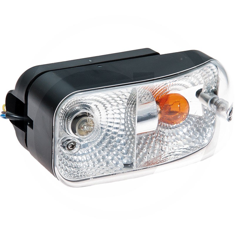 Wesem right front lamp zetor 12 24 v 162 x 77