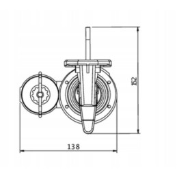 The fuel feed pump fits Perkins 2641a065kr
