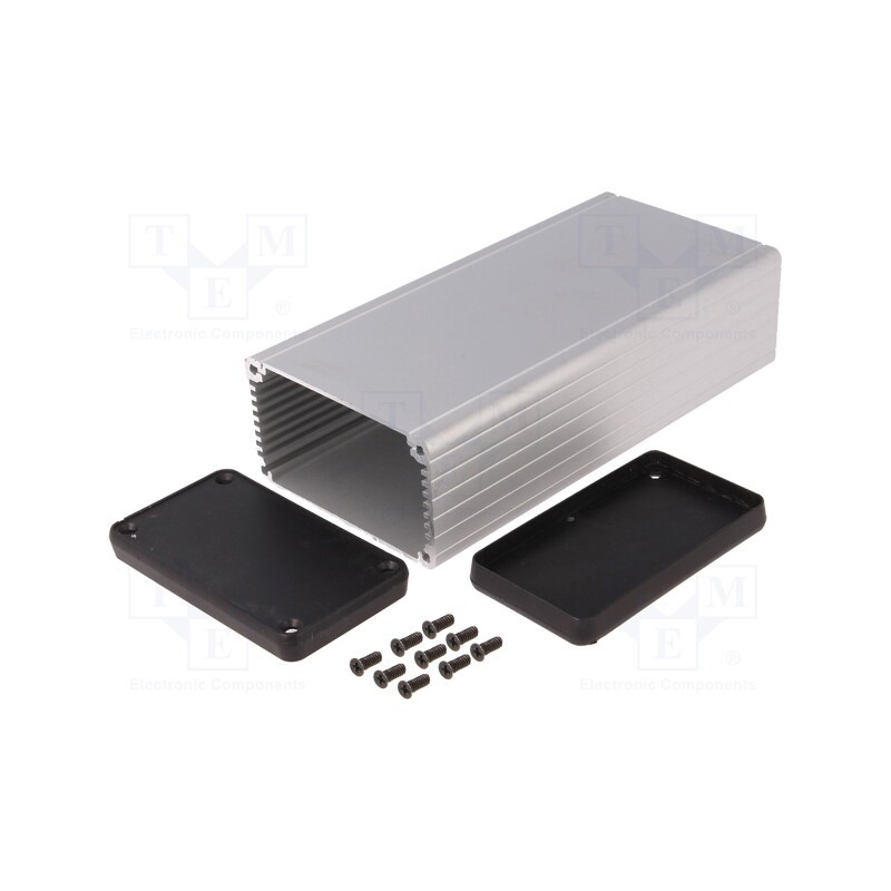 1 pcs x HAMMOND - 1455K1602 - Enclosure: with panel, 1455, X: 78mm, Y: 160mm, Z: 43mm, aluminium