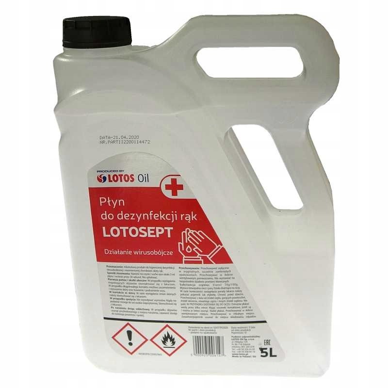 Lotosept hand disinfection liquid 5l