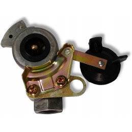 M22 hard pneumatic connector, black plug