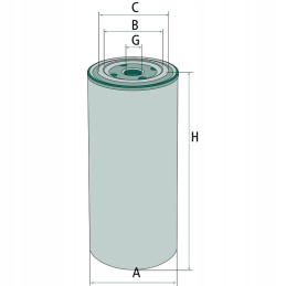 Granite hydraulic gear oil filter