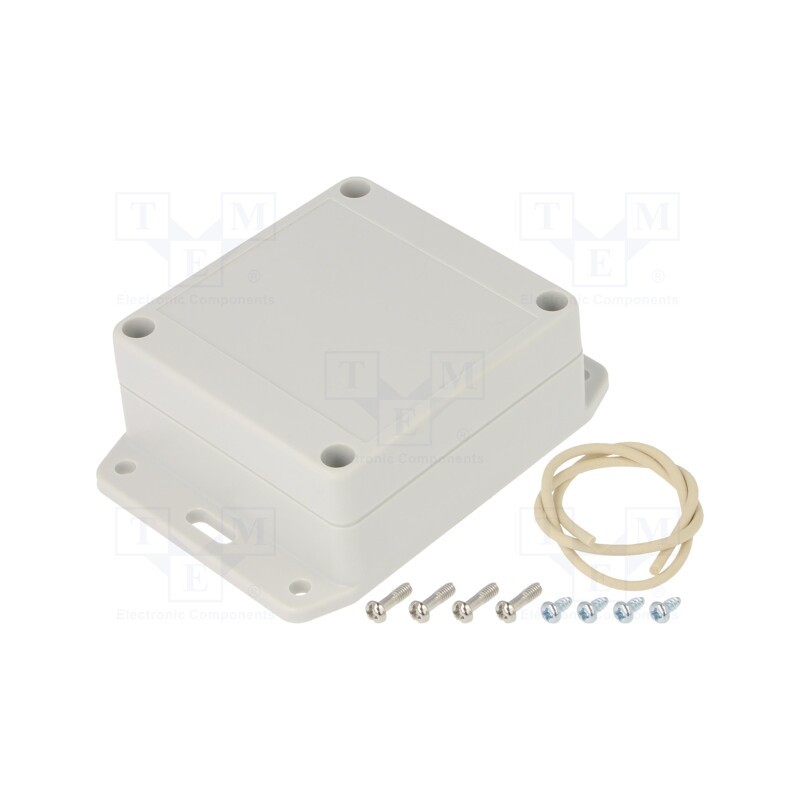 1 pcs x HAMMOND - RP1050BF - Enclosure: multipurpose, X: 80mm, Y: 85mm, Z: 40mm, with fixing lugs