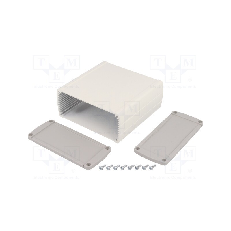 1 pcs x TEKO - TEKAL 31.30 - Enclosure: multipurpose, with panel, TEKAL, X: 106mm, Y: 110mm, grey