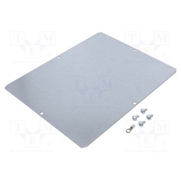 1 pcs x MOLEX - 93604-0056 8000.6276.0 - Mounting plate, steel, W: 221mm, L: 267mm, Thk: 1.5mm, MX-936040037