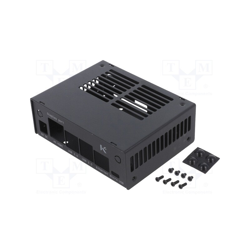 1 pcs x KKSB - 223-7610 - Enclosure: for computer, JETSON-NANO-4GB-V2, steel, black, X: 85mm