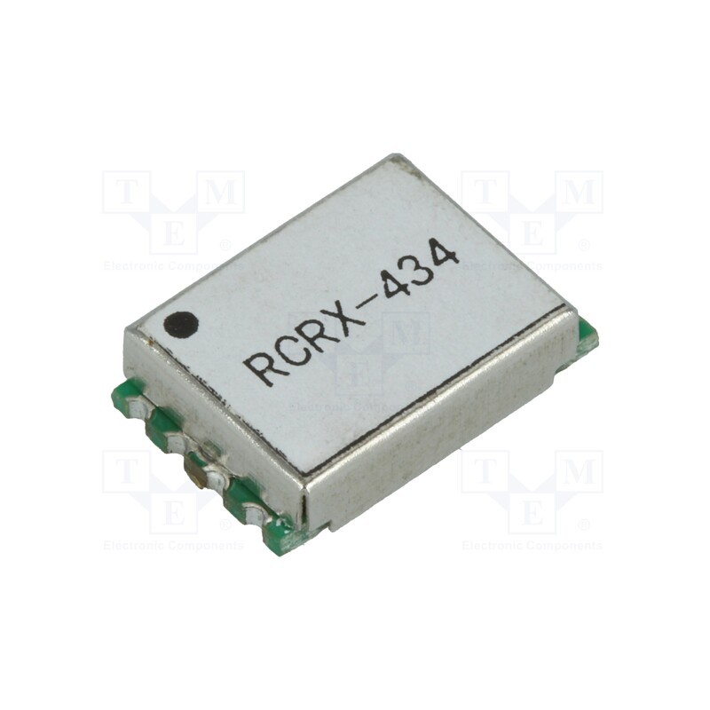 1 pcs x RADIOCONTROLLI - RCRX-434 - Module: RF, AM receiver, ASK,OOK, 433.92MHz, -108dBm, 4.4÷5VDC, SMD