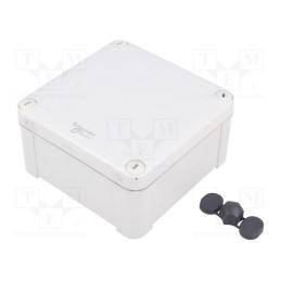 1 pcs x SCHNEIDER ELECTRIC - NSYTBP11116 - Enclosure: multipurpose, X: 105mm, Y: 105mm, Z: 62mm, polycarbonate