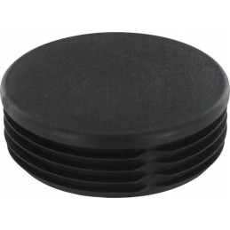 Black protective cap 42mm with grooves