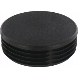 Black protective cap 42mm with grooves