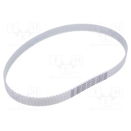 1 pcs x OPTIBELT - T5 640 1677ZA - Timing belt, T5, W: 16mm, H: 2.2mm, Lw: 640mm, Tooth height: 1.2mm