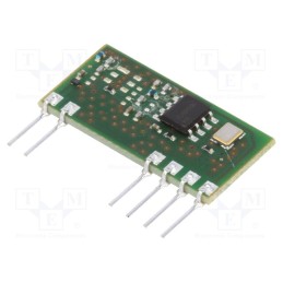 1 pcs x AUREL - 650201472G - Module: RF, FM receiver, AM,ASK, 433.92MHz, -109dBm, 5VDC, 4.3mA