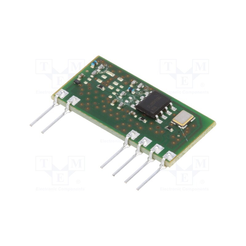 1 pcs x AUREL - 650201472G - Module: RF, FM receiver, AM,ASK, 433.92MHz, -109dBm, 5VDC, 4.3mA