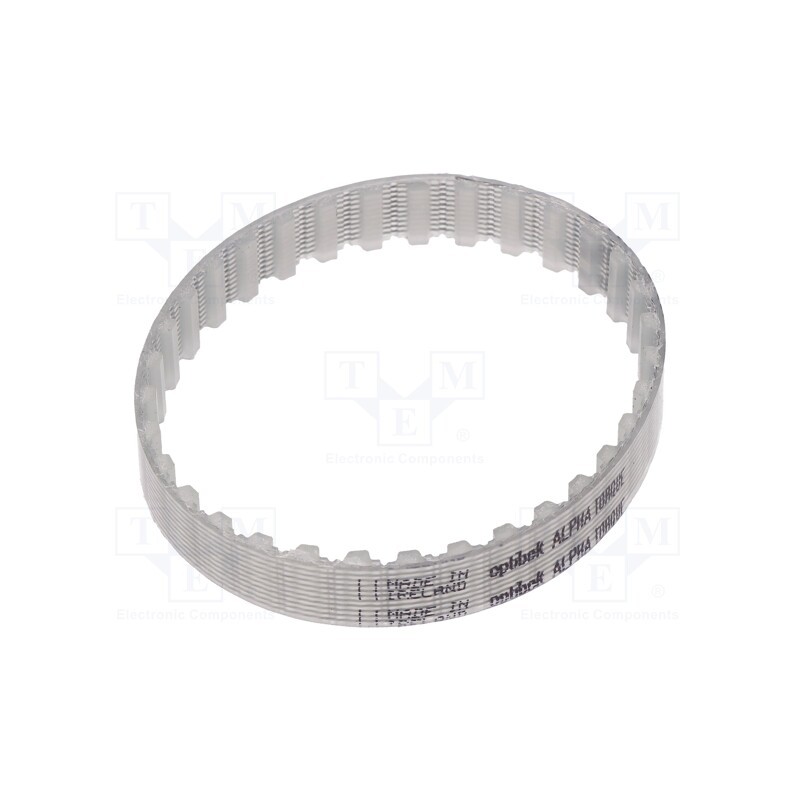 1 pcs x OPTIBELT - T5 280 677ZA - Timing belt, T5, W: 6mm, H: 2.2mm, Lw: 280mm, Tooth height: 1.2mm