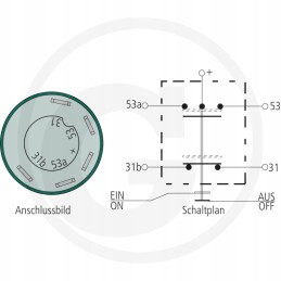 Deutz Fahr wiper switch 01177149