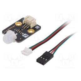 1 pcs x DFROBOT - SEN0171 - Sensor: movement, PIR,infrared, digital, 3.3÷6VDC, Ch: 1, Gravity