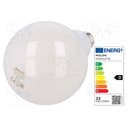 1 pcs x PHILIPS - 8718699764654 - LED lamp, neutral white, E27, 230VAC, 3452lm, P: 23W, 4000K