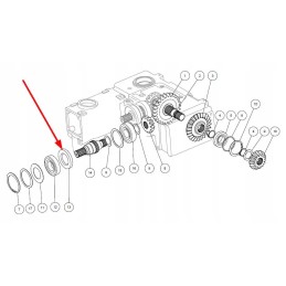 Pmf 000114 oil seal 45 x 80 x 10