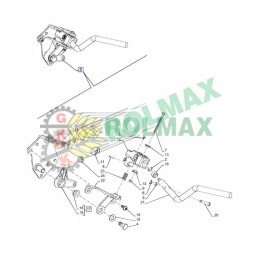 Reverse lever new holland t4 t5 47557162
