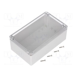 1 pcs x GAINTA - G269C - Enclosure: multipurpose, X: 120mm, Y: 200mm, Z: 75mm, polycarbonate