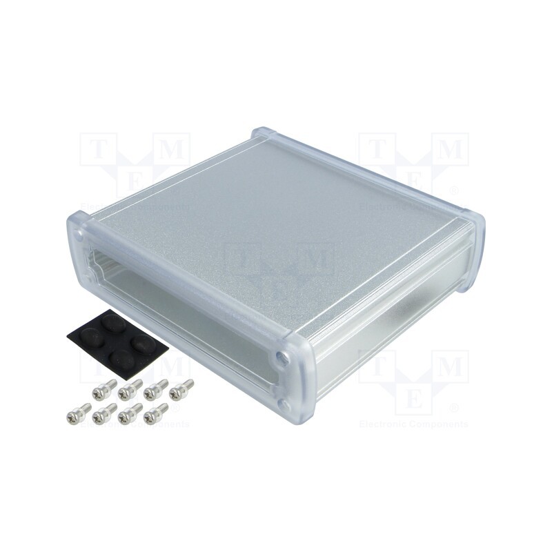 1 pcs x GAINTA - ALUG706SR120-C -AS - Enclosure: multipurpose, X: 146.6mm, Y: 129mm, Z: 41.6mm, aluminium