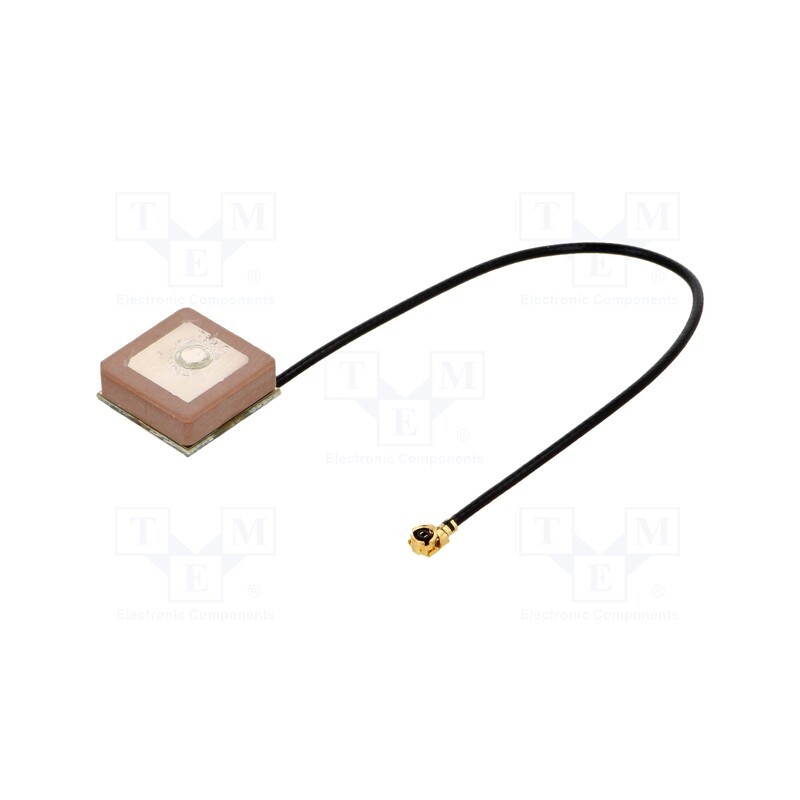 1 pcs x SR PASSIVES - GPS-ANT055 - Antenna, GPS, 0dBi, RHCP, for building in, 50Ω, 13x13x6.2mm, 3.3VDC