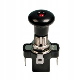 Pull-out switch, 12 24v illuminated switch