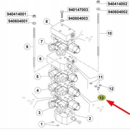 7703065052 hydraulic valve seal