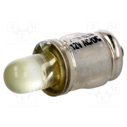 1 pcs x POLAM-ELTA - LY-BA7S-12AC/DC - LED lamp, yellow, BA7S, 12VDC, 12VAC