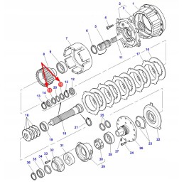 03454 sealing ring 38 x 42 x 1 20