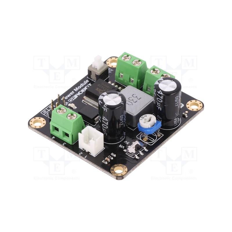1 pcs x DFROBOT - DFR0205 - Converter: step down, Uout: 3.3÷25V, Uin: 3.6÷25V, 5A, 46x50mm