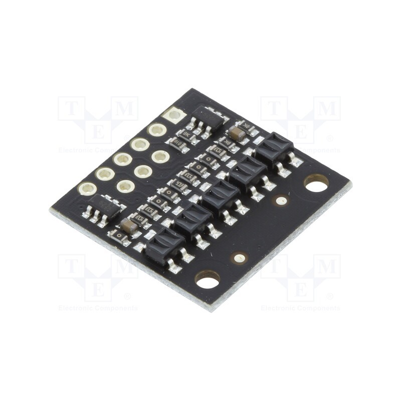 1 pcs x POLOLU - QTR-HD-05A REFLECTANCE SENSOR ARRAY - Sensor: distance, reflective, 2.9÷5.5VDC, analog, Ch: 5, 21x20mm, HD
