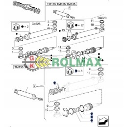 New Holland TM 9966321 actuator repair kit