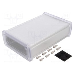 1 pcs x GAINTA - ALUG705SR160-C -AS - Enclosure: multipurpose, X: 115.1mm, Y: 169mm, Z: 51.6mm, aluminium