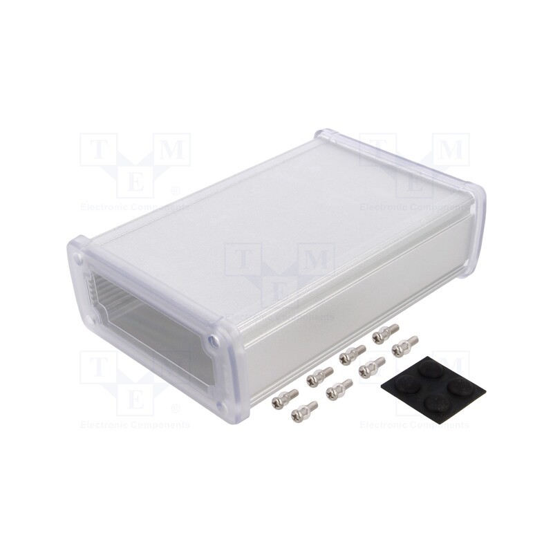 1 pcs x GAINTA - ALUG705SR160-C -AS - Enclosure: multipurpose, X: 115.1mm, Y: 169mm, Z: 51.6mm, aluminium