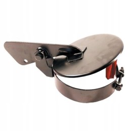 Flap cover, muffler cover, q70mm inox