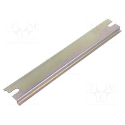 1 pcs x PHOENIX CONTACT - NS 35/7,5 UNP AE EP 120X220 - DIN rail, steel, W: 35mm, L: 205mm, for enclosures, PH-0899349