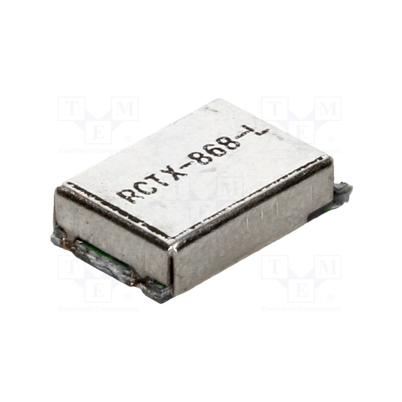 1 pcs x RADIOCONTROLLI - RCTX-868-L - Module: RF, AM transmitter, ASK,OOK, 868.3MHz, 2.2÷3.6VDC, 9dBm